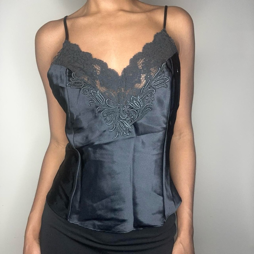 Victoria’s Secret Black Lace Cami Top
